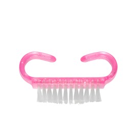 4 Pcs Nail Brushes, Nail Cleaning Brush Plastic Handle Scrubbing Brush Eco Friendly Fingernail Brush with Soft Bristles Nail Manicure for Home Garden Nail Brushes with Plastic Handle (6.3*1.3*3CM)