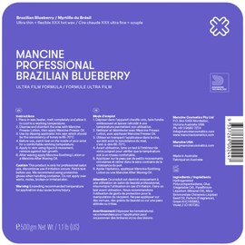 Mancine Brazilian Blueberry Hard Wax (1.1lbs)