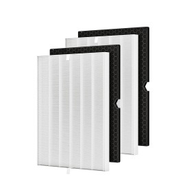 Future Way 2X 5500-2 True Hepa Air Purifier Replacement Filter For Winix 116130 Filter H