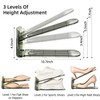 Uni HIMO 20 Pack Shoe Slots Organizer Adjustable Level Shoe