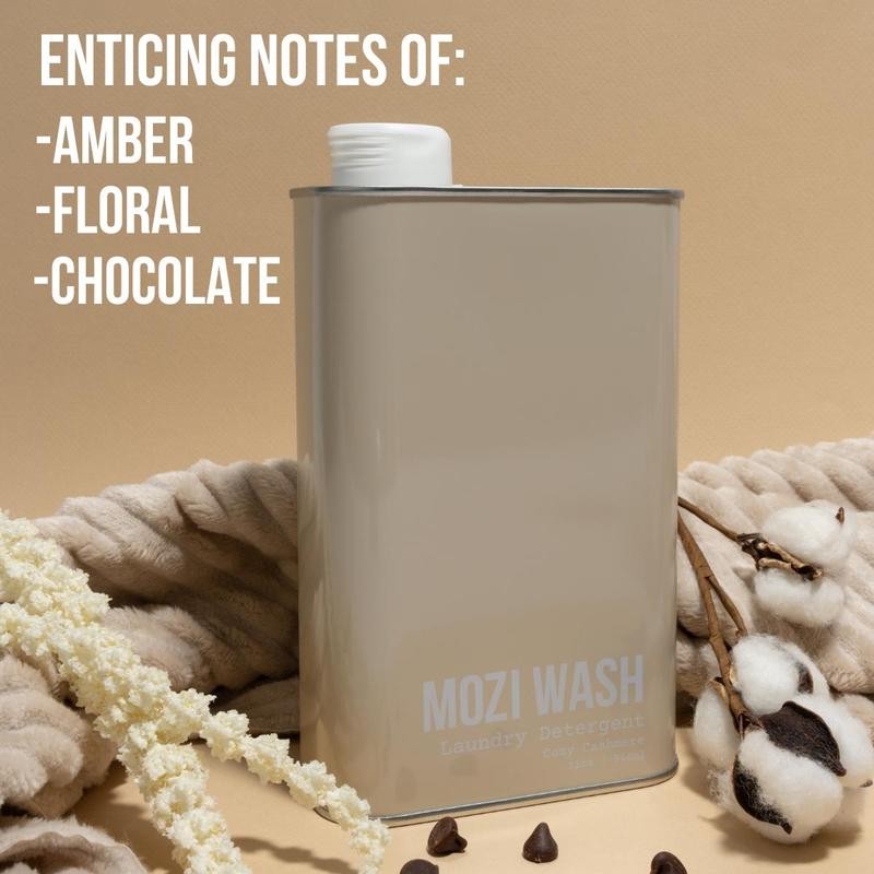 Mozi Wash Luxury Scented Laundry Detergent, Ultra Concentrated 50+ Loads