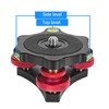Tripod Head Leveling Base Camera Leveler Aluminum Alloy 3/8 Inch