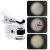 LALASTYLE 80x Portable Microscope Pocket Handheld Mini Microscope with LED