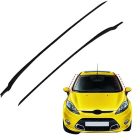 XQSMWF Pair Windshield A-Pillar Trim Moulding Pair Both Side Compatible with Ford Fiesta 2011 2012 2013 2014-2019 AE8Z5403136A AE8Z5403137B