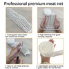 duoyif Meat Net for Rolled Roasts, Elastic Roasting Net, Calibre