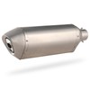 18.5'' Universal Slip-on Exhaust Muffler for Motorcycle ADV ATV UTV,