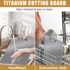 2025 New Titanium Cutting Board, Cutting Boards for Kitchen, Stainless