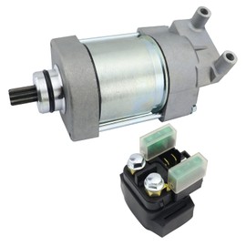 STABSOLI Starter Motor & Solenoid Relay for Yamaha Motorcycle YZF-R1 YZFR1 2004-2006 5VY-81890-00-00 5VY-81890-01-00 5VY-81890-02-00