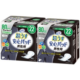 Perfect Choice Refre Super Thin Safe Pad for Men, 80 ? 22 Sheets x 2 Bags