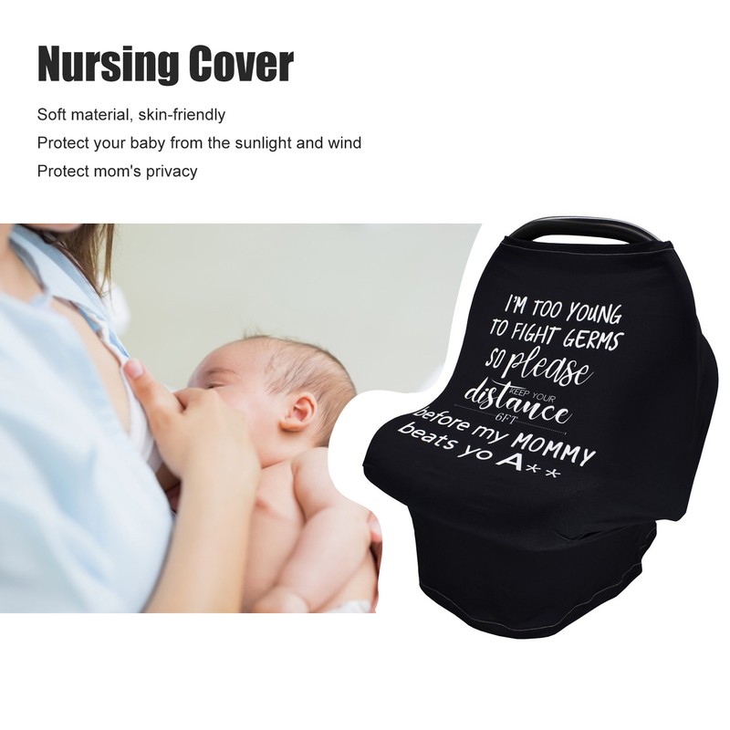 Baby Stroller Covers Soft Breathable MultiUse Women Nursing Cover for