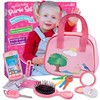 Toddler Play Purse for Kids with Accessories, Purse Toys for