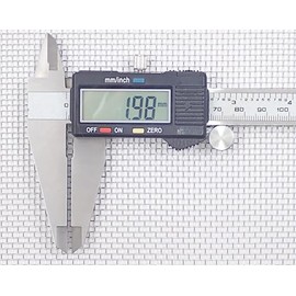 2mm Hole Size - Stainless Steel 304L - Cut Size: 15cmx15cm - 10 Mesh Count - Woven Wire Mesh by Inoxia