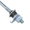 Meuey Lyot Silver Bicycle axle 3/8 Inch Bicycle Multiple Speed