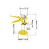 QWORK Tile Locator, Tile Leveling System, 6 Pack Wall Tile