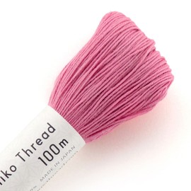 Olympus Sashiko, matassa da 100 m, colore 110 rosa ricamo giapponese e quilting