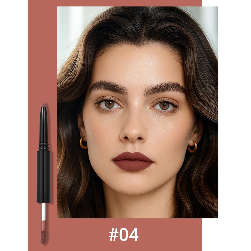 Erinde Matte Lipstick & Lip Liner