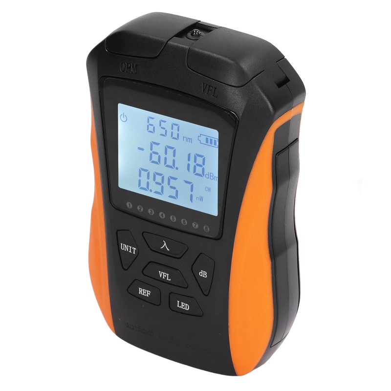 Optical Power Meter Multifunctional 4 in 1 Portable Fiber Light