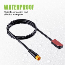 Electric Bike Brake Sensor for BAFANG Ebike Conversion Kit,One Pair Ebike Power Cut Off Cable Compatible with Hydraulic and Mechanical Brake Electric Bicycle(2 pcs, Length:29.9")