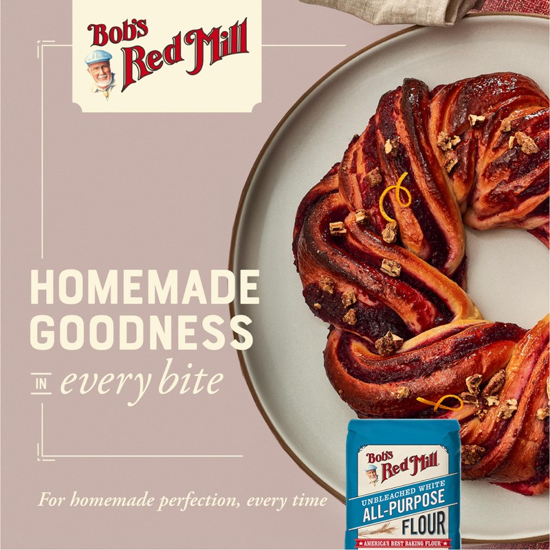 Bob's Red Mill All Purpose Unbleached Flour, 5 lb (Pack