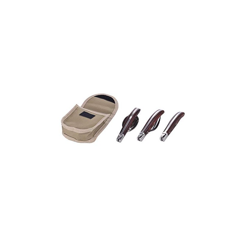 LAGUIOLE - Set of 3 Folding Cutlery