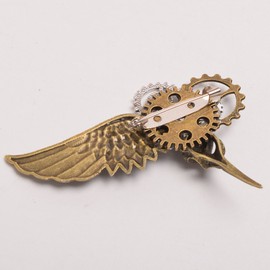 GRACEART Steampunk Getriebe Brosche (3)