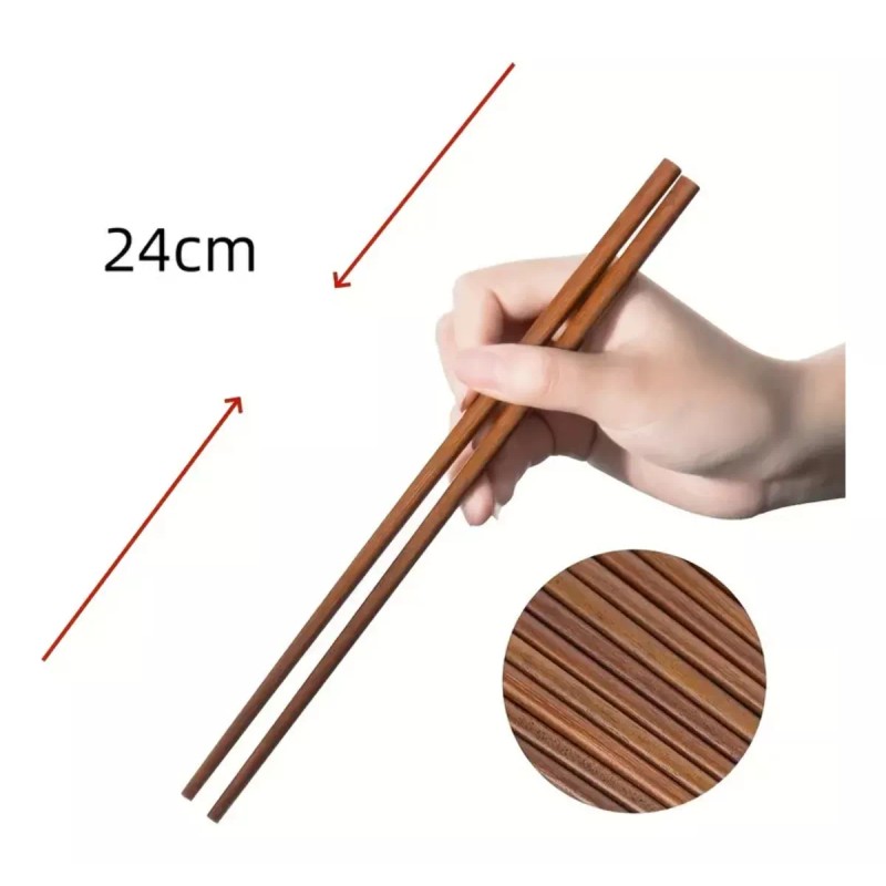 Patagonia Home Palillos Chinos Madera X 10 Par Sushi