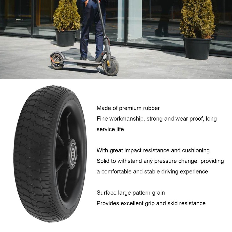 6.5 Inch Electric Scooter Solid Tire Rubber Anti Slip Explosion