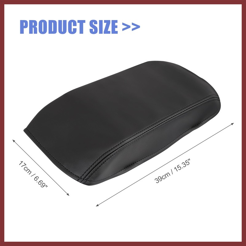 HEROFFIX Car Center Console Lid Armrest Seat Box Cover Protector