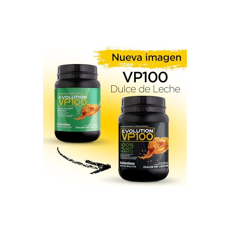 Evolution VP100 Proteína Vegana de Chícharo y Arroz
