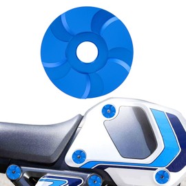 INKUDRI 2024 Grom Fairing Garnish Washer 6PCS 2023 Grom Colored Verge Thrust Washers Decorative Side Panel for 2022 2023 2024 Grom MSX125 - Blue