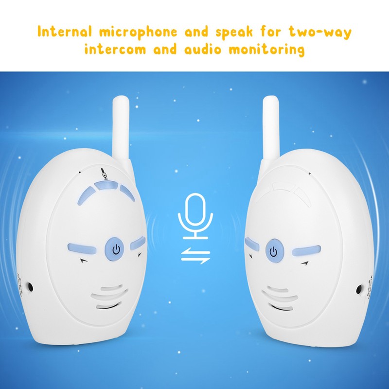 2.4GHz Wireless Digital Audio Baby Monitor Nanny Intercom Camera Electronic