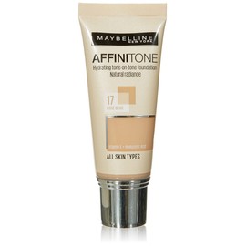 Maybelline Affinitone Unifying Foundation Cream (17 Rose Beige) 30 ml