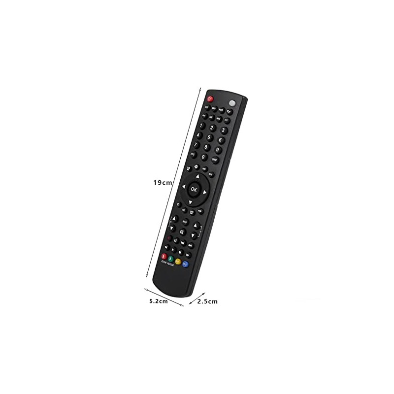 Vsnetwork Replacement Remote Control for Sharp Toshiba Polaroid Bush RC1910