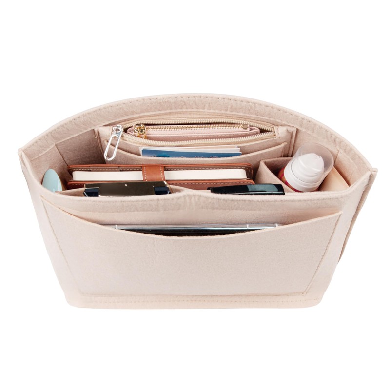 Vercord Purse Insert Organizers bag Felt Handbag Organizer Bag in