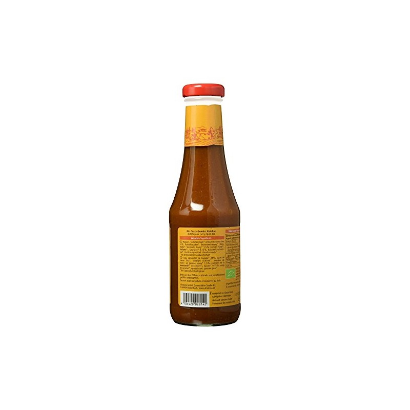 Alnatura Organic Curry Spice Ketchup, 500 ml