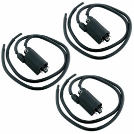 Caltric 3 Sets Of Ignition Coil for Honda GL1500 GL1500Se GL1500A Gold Wing 1988-2000