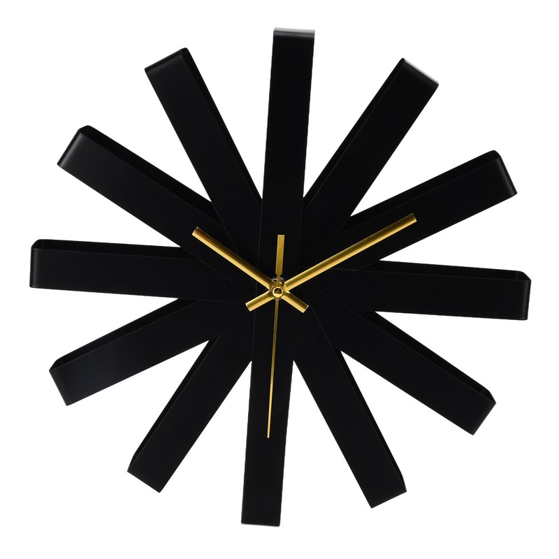 Living Room Clock Stainless Steel Silent Movement Creativity Wall Clock