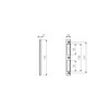 ABUS Angle Strike Plate WSB170 with Plastic Cover - For