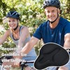 Daway C6 Comfortable Bicycle Saddle Cover with Foam Gel Padding,