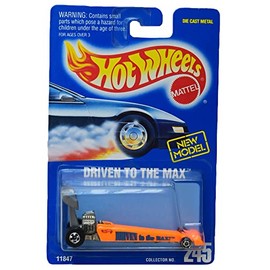 Hot Wheels Driven to The Max, [Orange] #245 All Blue Card