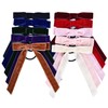 10PCS Bow Hair Tie Velvet Hair Ribbon Elastics Hair Scrunchies