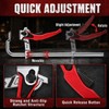 12-Inch 6-Pack Ratcheting Bar Clamps Set, 330 lbs Load Limit