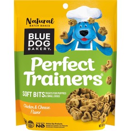 Blue Dog Bakery Natural Dog Treats, Perfect Trainers, Low Calorie Dog Training Treats, Chicken & Cheese Flavor, 6oz, 1 Count