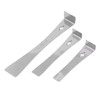 3Pcs Pry Bar Tool Stainless Steel Multifunctional Portable Flat Nail