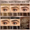 Dual-Ended Microblading Eyebrow Pencil for Women, 2 in 1 Liquid