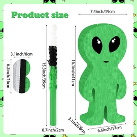 15Inch Moon Pinata Foil Silver Pull String Pinata with Stick & Blindfold for kids Birthday, Baby Shower Gender Reveal Party Decorations