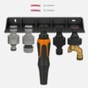 Naturalspring® Wall Bracket for Gardena Couplings & Adapters & Hoses
