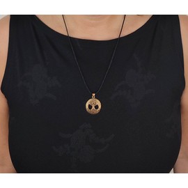 Kiss of Leather Tree of Life Pendant Bronze No. 49, Bronze