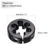 sourcing map Round Threading Die M21 x 1.75 Metric Thread