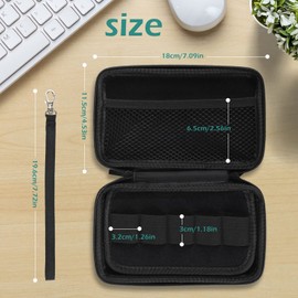 GeeRic Memory Stick Organiser, Storage Bag for USB Stick Electronic Accessories Organiser Storage Case